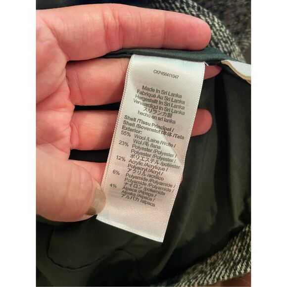 Madewell Womens Gray Heather Notch Lapel Single Breasted Blazer Size Small - Picture 4 of 7